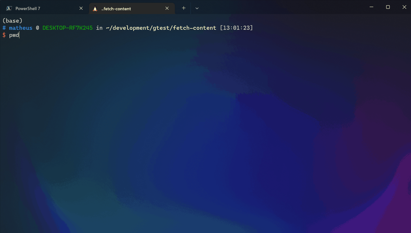 Animation showing how to open a WSL directory as a workspace in VSCode.